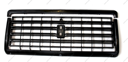 Решетка радиатора ВАЗ-2107 + молдинг 21070-8402104-02 (черная) к-т ДЗА LADA 21070-8401014-02