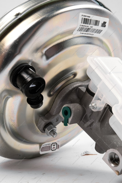 Усилитель вакуумный тормоза с главным цилиндром в сборе без тормозного бачка (для авто без ABS) (TRW) Lada LADA 21920351000810