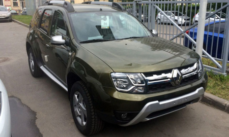 Крыло переднее левое RENAULT Duster крашеное Хаки DNP Renault RENAULT 631012718R-DNP
