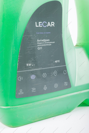 Антифриз G11 зеленый 5кг. LECAR Lecar LECAR000021210