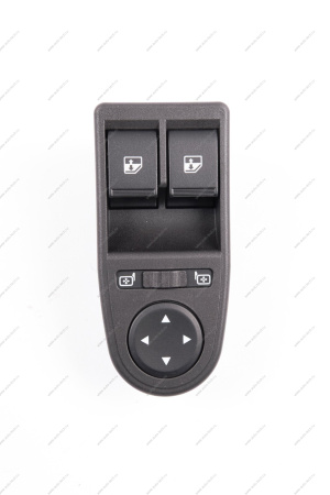 Блок переключателей стеклоподъемников и зеркал (зеленая подсветка) для Lada 4x4, Niva с 2019 г Lada LADA 8450083363