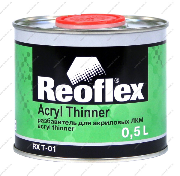 Разбавитель REOFLEX стандартный (cril Thinner) 0.5л  000