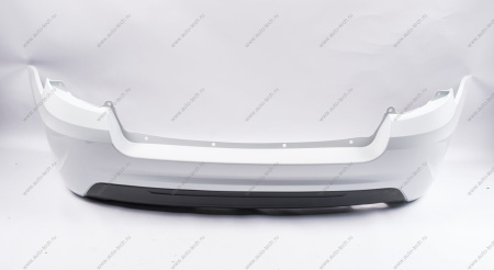 Бампер задний (FL) LADA GRANTA 2018- (седан) краш в цвет 221 Ледников (белый) низ не краси Кампласт Кампласт 8450103787-221