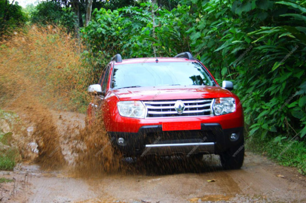 Крыло переднее левое RENAULT Duster крашеное Красный тореадор 21B Api Api DC6000160-0L00