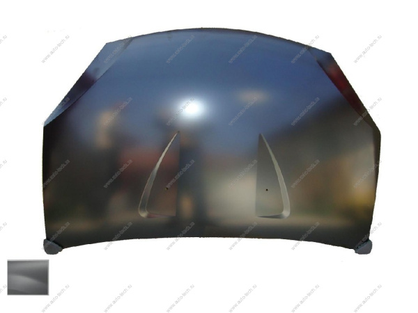 Капот RENAULT Sandero крашеный Gris Platine D69 Cерая платина API  6001551350-D69
