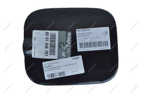 Лючок бензобака RENAULT Logan/Рено Логан Renault RENAULT 6001546761