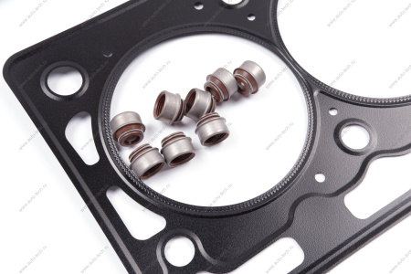 Комплект прокладок головки цилиндров 8кл LADA Largus (+ масл колпачки) дв K7M ZENTPARTS ZENTPARTS Z09158