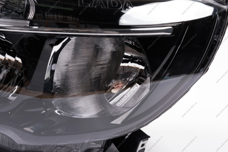 Фара LADA Vesta/Веста/SW/ SW Cross левая (с логотипом) (качество оригинала) ATB ATB 1ALV0080L