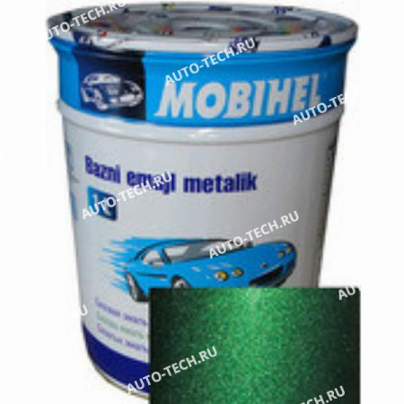 Базовая эмаль металлик Mobihel Зеленая 1 л MOBIHEL 330 (2165)
