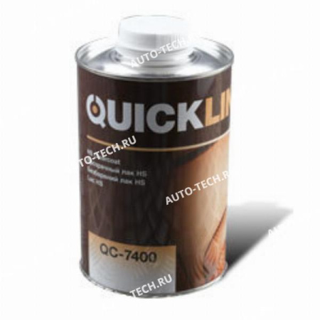 Лак 2+1 HS QUICKLINE Прозрачный 1л+Отвер 0.5 (4700 Qc7700 ) Quickline QC-7700S1