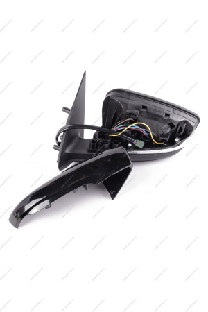 Зеркало боковое левое, с электроприводом, обогревом, указателем поворота (под покраску) ВАЗ-2191 (в упаковке Автотехпром) Lada LADA 21910820100521