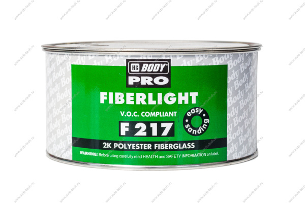 Шпатлевка F217 FIBERLIGHT 1л шт Body PRO Body 2170500001