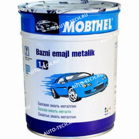 Базовая эмаль металлик Mobihel Аквамарин 1л MOBIHEL 460