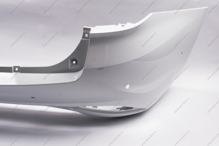 Бампер задний с 6 отверстиями под датчики системы парковки в цвет 221 Ледниковый (белый) LADA Vesta FL Lada LADA 8460008781-221