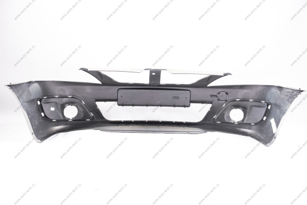 Бампер передний LADA Largus/Лада Ларгус крашеный 242 Серый базальт (Серо-бежевый) без заглушки под букс. крюк Lada LADA 8450000245-242