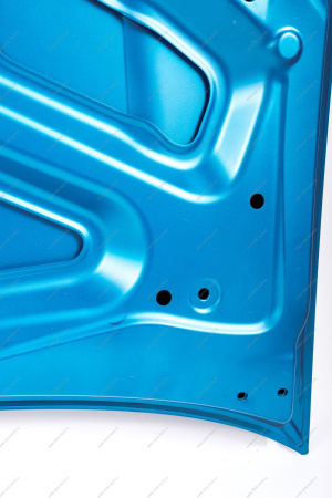 Капот LADA Largus (FL)/Cross (FL) крашеный в цвет 498 Лазурно синий ( Cеребристый темно-синий), герметик только по шву Lada LADA 8450013078-498