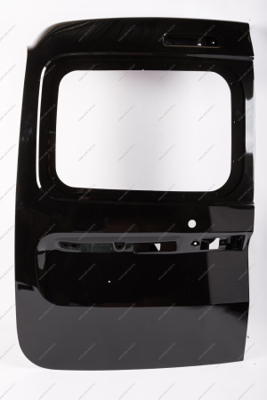 Дверь задка левая (под стекло) LADA Largus/Лада Ларгус крашеная 676 Черная жемчужина (Черный) GAMMA GAMMA 901015964R-676-GAMMA