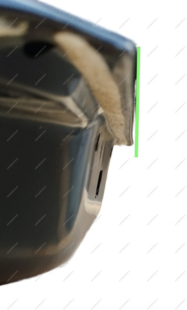 Дверь новая RENAULT Logan/Sandero задн. лев. 2014- без отверст под молд. SEHUN SEHUN SH000235