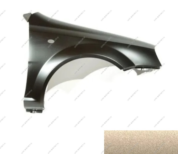 Крыло крашеное CHEVROLET LACETTI (SD/WGN) перед. прав (с отв. повт.) GCZ - LIGHT GOLD API Api 96548995-GCZ