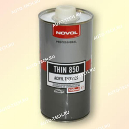 Novol Разбавитель THIN 850 для акриловых изделий стандартный 0,5л Novol 32101