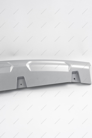 Накладка переднего бампера центральная (цвет серебристый) Lada Largus Cross до 2021г. (ORIGINAL) Lada LADA 8450009369