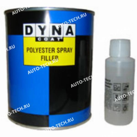 Шпатлевка Spray FILLER (распыляемая) жидкая 0,8 кг. DYNACOAT DYNACOAT 000