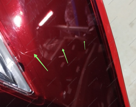 УЦЕНКА Фонарь новый LADA Vesta FL задний наружный левый светодиодный ( Царапины ) Россия Россия 8450040003