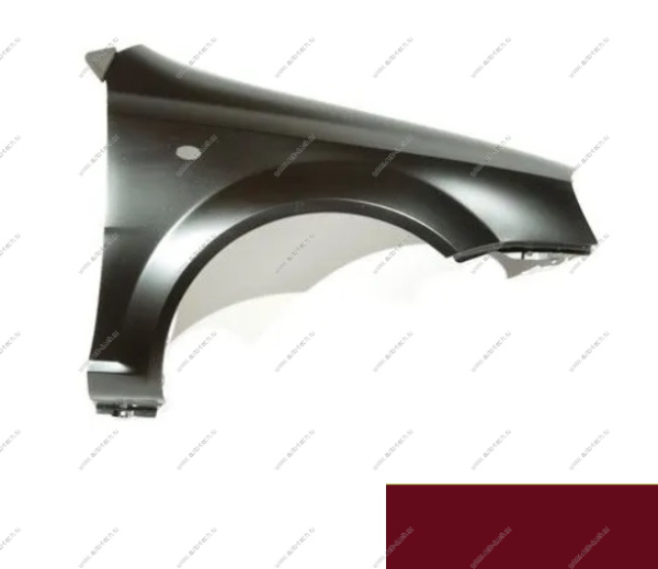 Крыло крашеное CHEVROLET LACETTI (SD/WGN) перед. прав (с отв. повт.) GCS - VELVET RED API Api 96548995-GCS