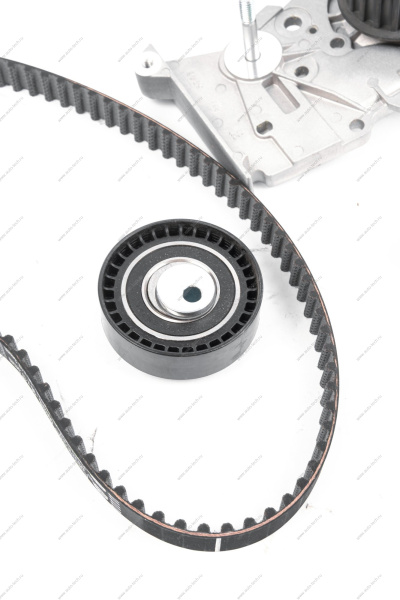 Ремень ГРМ+ ролик 22*D73 (самонатяжной) +водяной насос дв K7M Lada Largus (Gates KP15662XS) RENAULT 119A08413R