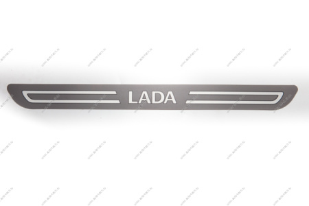 Облицовка порога передней двери (самоклеющаяся) " LADA" LADA Largus 1 шт Lada LADA 8450000273