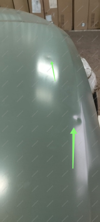 УЦЕНКА Капот LADA Largus (FL) NEW ) (Загнут угол, два грубых тычка ) (катафорезный грунт) Lada LADA 8450013078