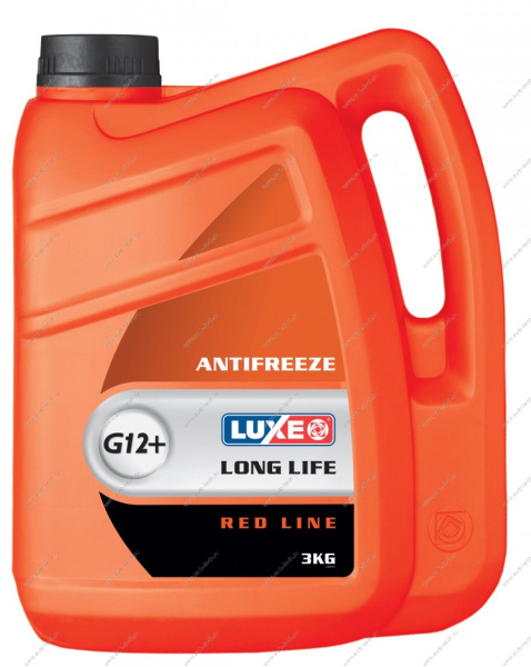 Антифриз G12 Luxe красный 3 кг. LUXOIL Luxe G12