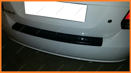 Накладка на задний бампер "АртФорм" Volkswagen Polo V (седан) с 2009 г.в. по 2015 г.в. YUAGO Yougo 19356