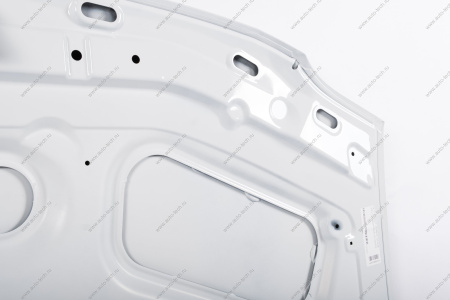 Капот LADA Largus/Лада Ларгус крашеный 221 Ледниковый (Белый) с герметиком, герметик только по шву Начало НАЧАЛО 6001546685-221