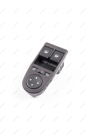 Блок переключателей стеклоподъемников и зеркал (зеленая подсветка) для Lada 4x4, Niva с 2019 г Lada LADA 8450083363