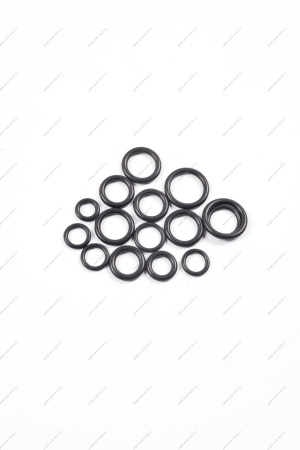 Комплект колец уплотнительных для подключения радиатора кондиц. (универс., 16 шт.) Luzar LUZAR LGS0001