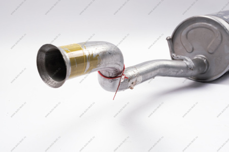 Глушитель LADA Vesta основной с трубами и кронштейнами в сборе Lada LADA 8450030760