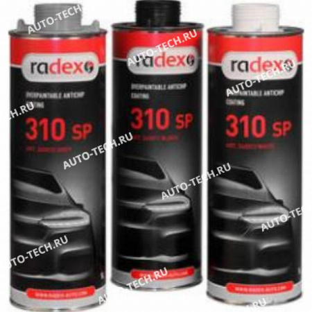 260012 Антигравийное окрашиваемое покрытие серое 310 SP 1л Radex RADEX 260012
