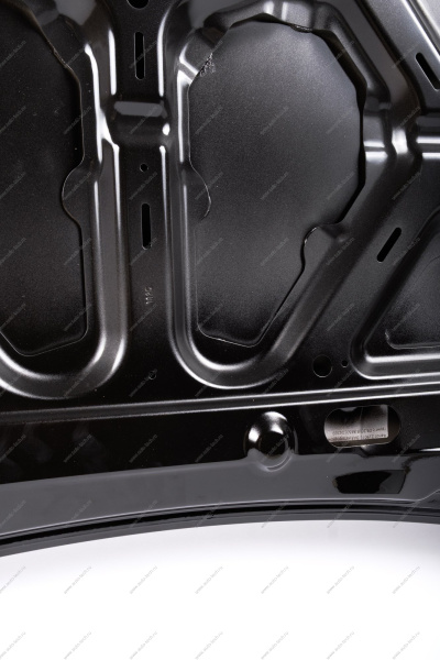 Капот (FL) LADA GRANTA 2018- крашеный в цвет 672 Пантера (черный) АвтоВАЗ LADA 8450104269-672