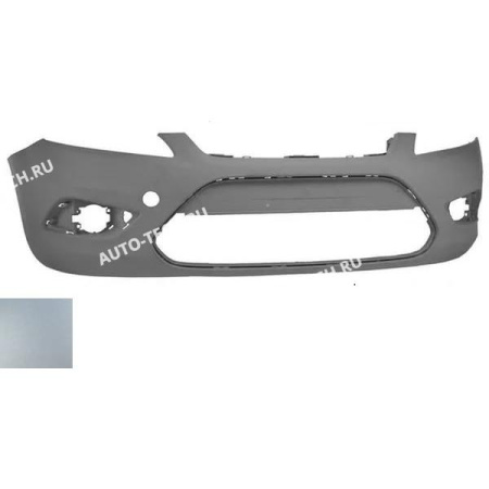 Бампер передний Ford Focus 2 седан крашеный Ingot Silver Metallic UX/M7226A Gama  1521127-UX/M7226A