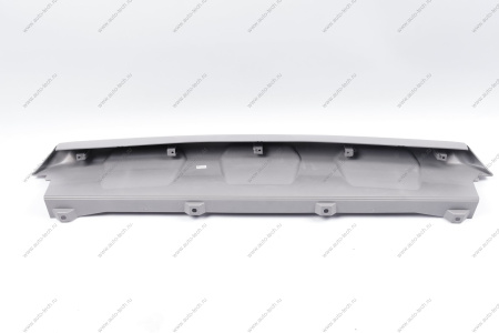 Накладка LADA Largus Cross (FL) NEW переднего бампера центральная (цвет серебристый) Lada LADA 8450095697