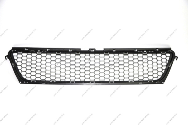 Решетка переднего бампера RENAULT Sandero/Рено Сандеро (черная) Api Api DC310000G-0000
