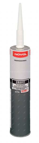 Novol Герметик GRAVIT 630 серый полиуретановый 310мл картридж Novol 33101