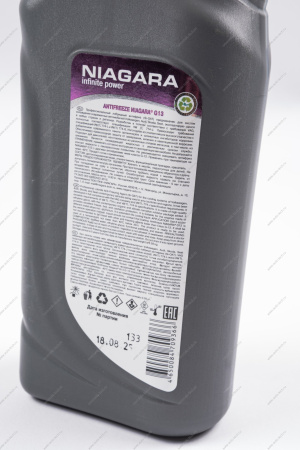Жидкость охлаждающая Антифриз Ниагара G13-40 1 кг (фиолетовая) Niagara 001035032006
