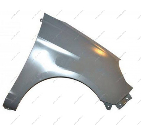 Крыло KIA Spectra переднее правое Уценка без отв. под повторит. крашенное Api Api 0K2AC52111A-1