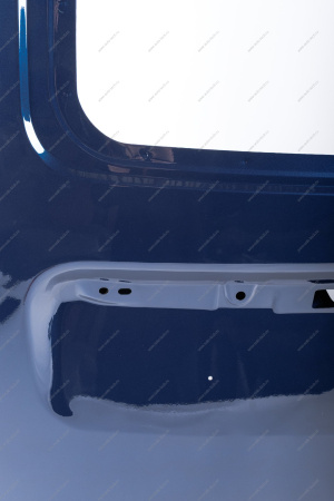 Дверь задка левая (под стекло) LADA Largus/Лада Ларгус крашеная 424 Дипломат (Синий) GAMMA GAMMA 901015964R-424-GAMMA