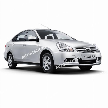 Бампер передний крашеный NISSAN Almera седан G15 c 13- Белый не металлик ZY2 Gamma GAMMA 620224AA0H-ZY2