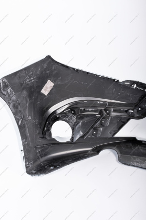 Бампер передний (FL) LADA GRANTA 2018- крашеный в цвет 240 Белое облако (белый) Lada LADA 8450103785-240