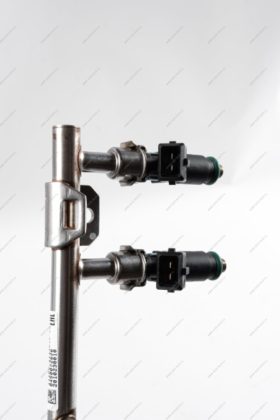 Рампа топливная LADA Largus (в сборе с форсунками) дв 11189 8кл. Lada LADA 11189114401000