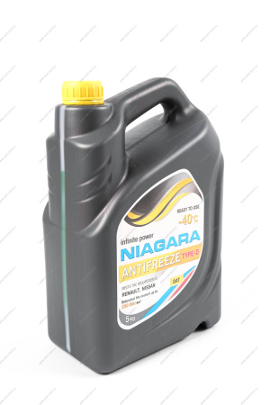 Жидкость охлаждающая Антифриз TYPE-D-40 5 кг Ниагара Niagara 013001004059